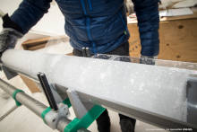 Ice core section