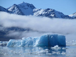 Iceberg nel Kongsfjorden (Isole Svalbard) © Luisa Patrolecco CNR-ISP