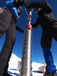 Ice core drill © CNR-ISP