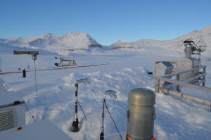 Ny-Ålesund - Gruvebadet - Aerosol laboratory © Stefania Gilardoni CNR-ISP