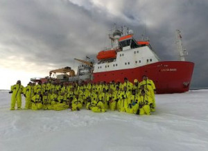 L'equipaggio della 39° spedizione PNRA (foto di Giacomo Prato, credits PNRA)