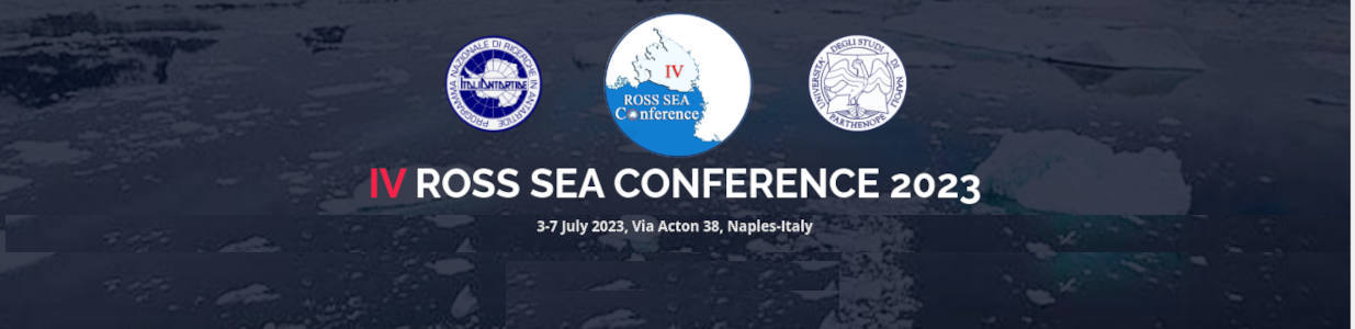 IV ROSS SEA CONFERENCE 2023 - Abstract deadline: 31/01/2023